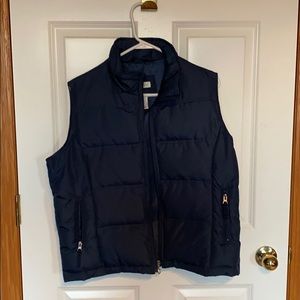 Navy Puffy Vest